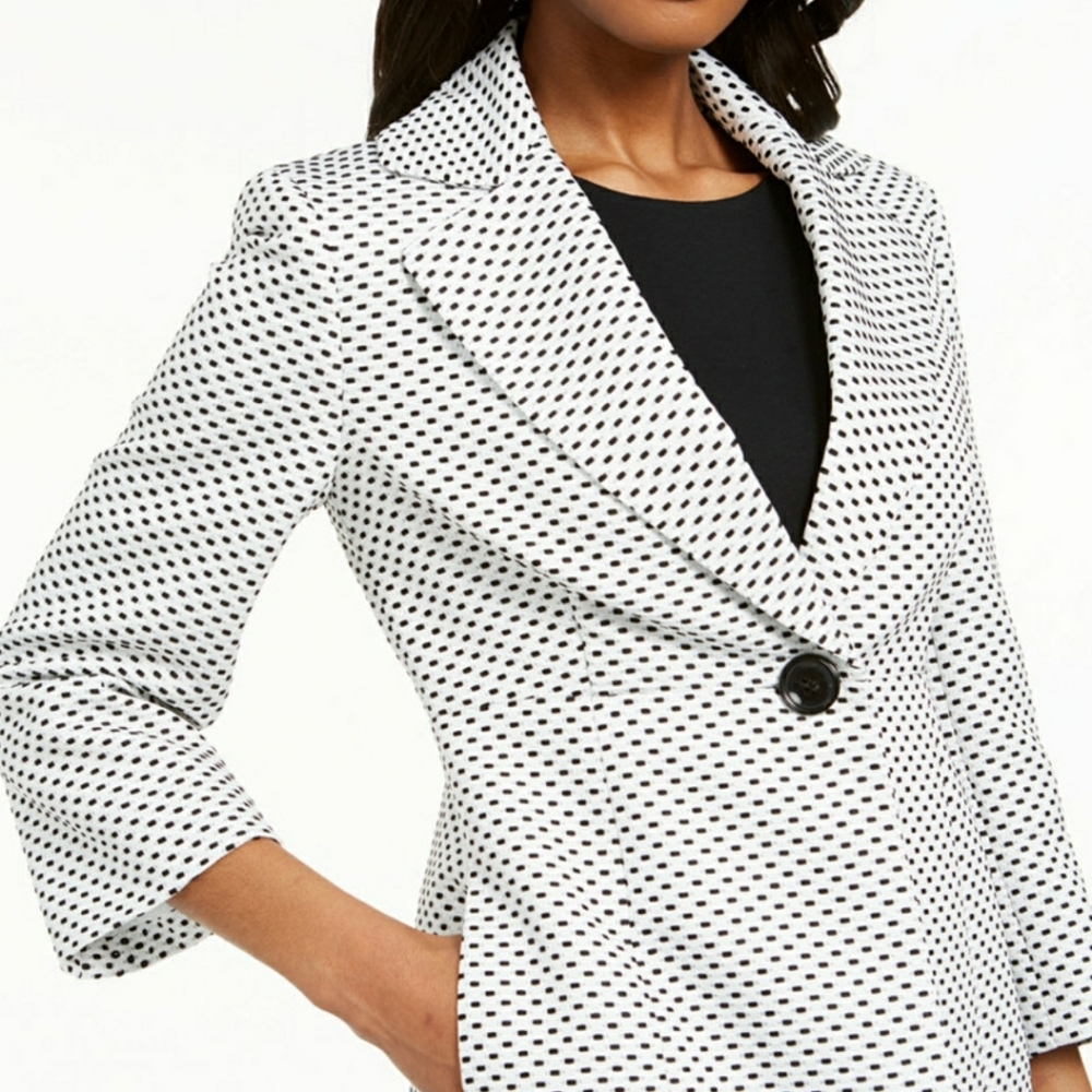 Le Suit Topper-Jacket Pants Suit - Picture 3 of 12